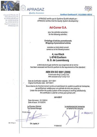 Certificaties - Safe Pocket